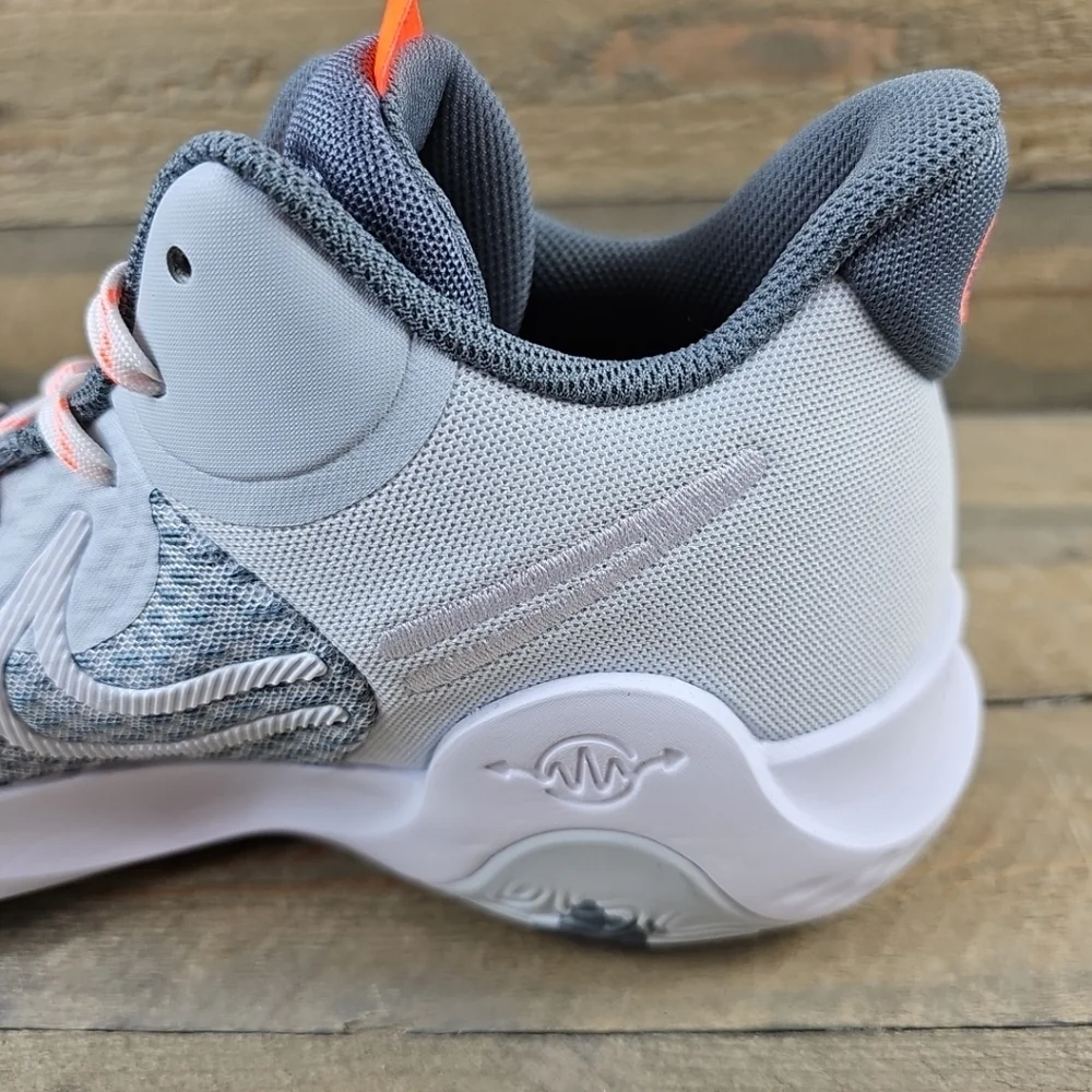 Nike KD Trey 5 IX Men's Basketball Casual Shoes Pure Platinum Cool Grey - Picture 7 of 11